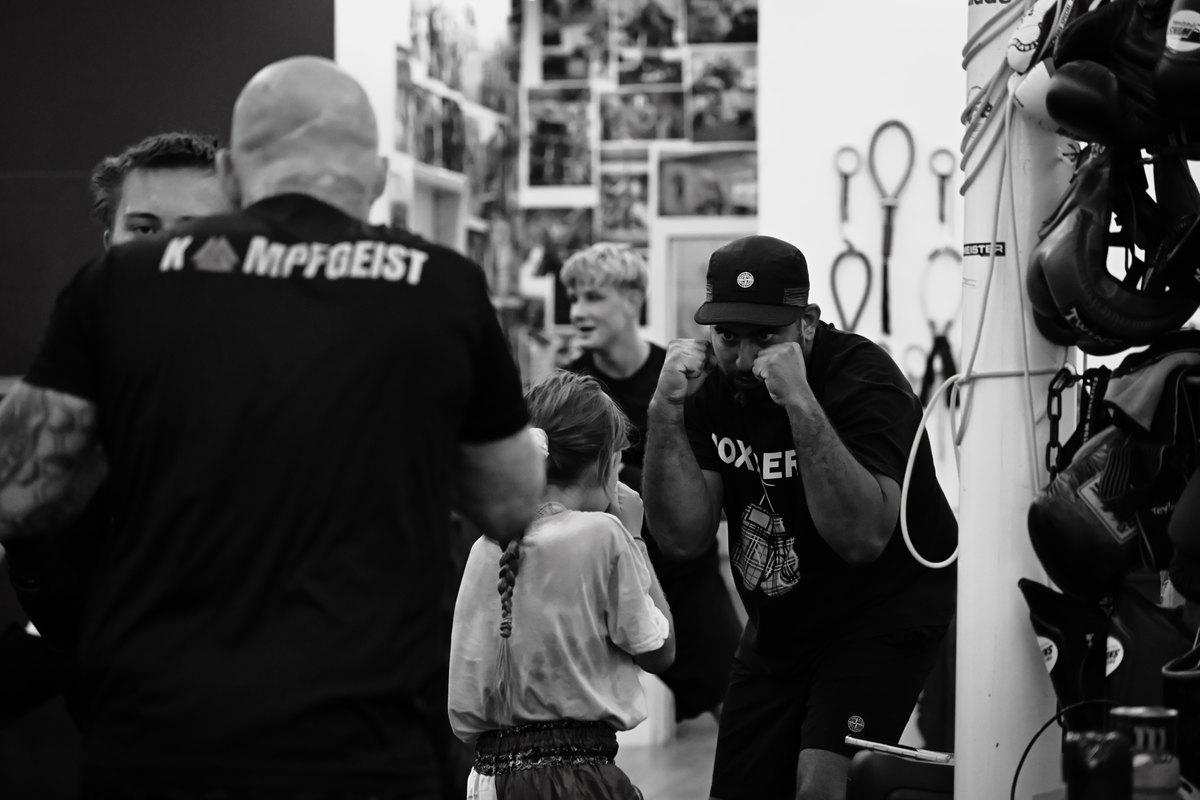 Boxtraining in der Kampfsportschule Tops Gym in Offenbach an der Queich