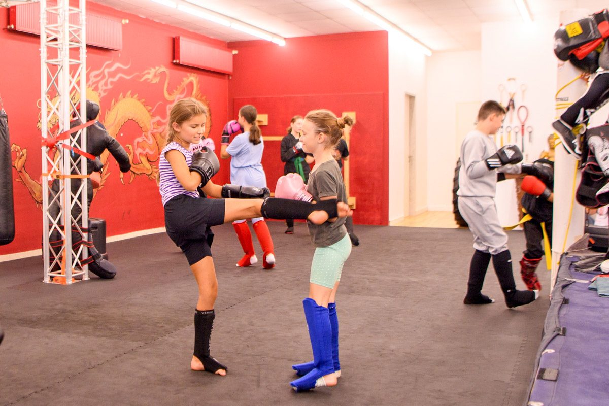 Eindruck aus dem Training: Dragons Kindertraining im Tops Gym