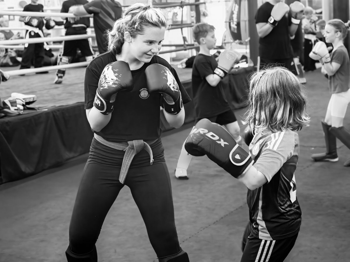 Dragons Kindertraining im Tops Gym bei Landau