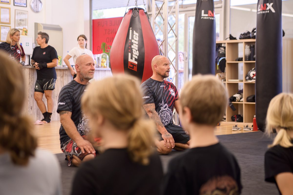 Eindruck aus dem Training: Dragons Kindertraining im Tops Gym