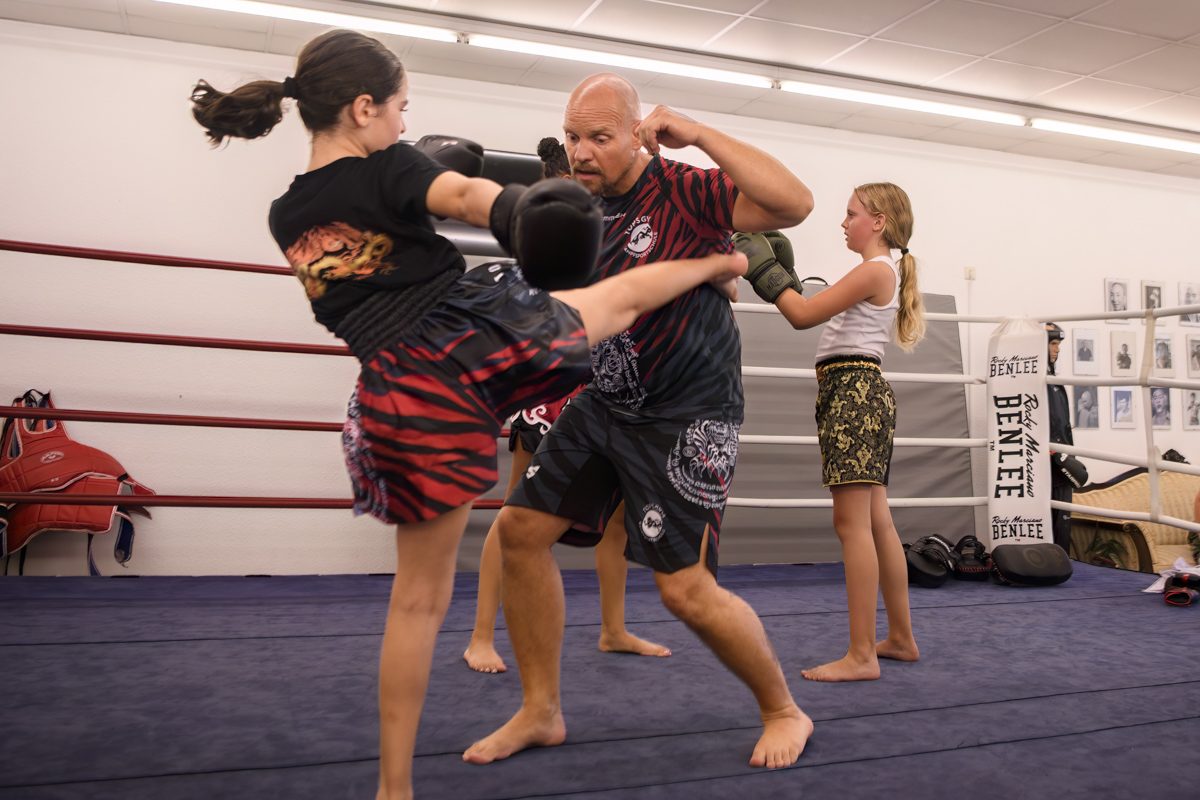 Dragons Kindertraining im Tops Gym bei Landau