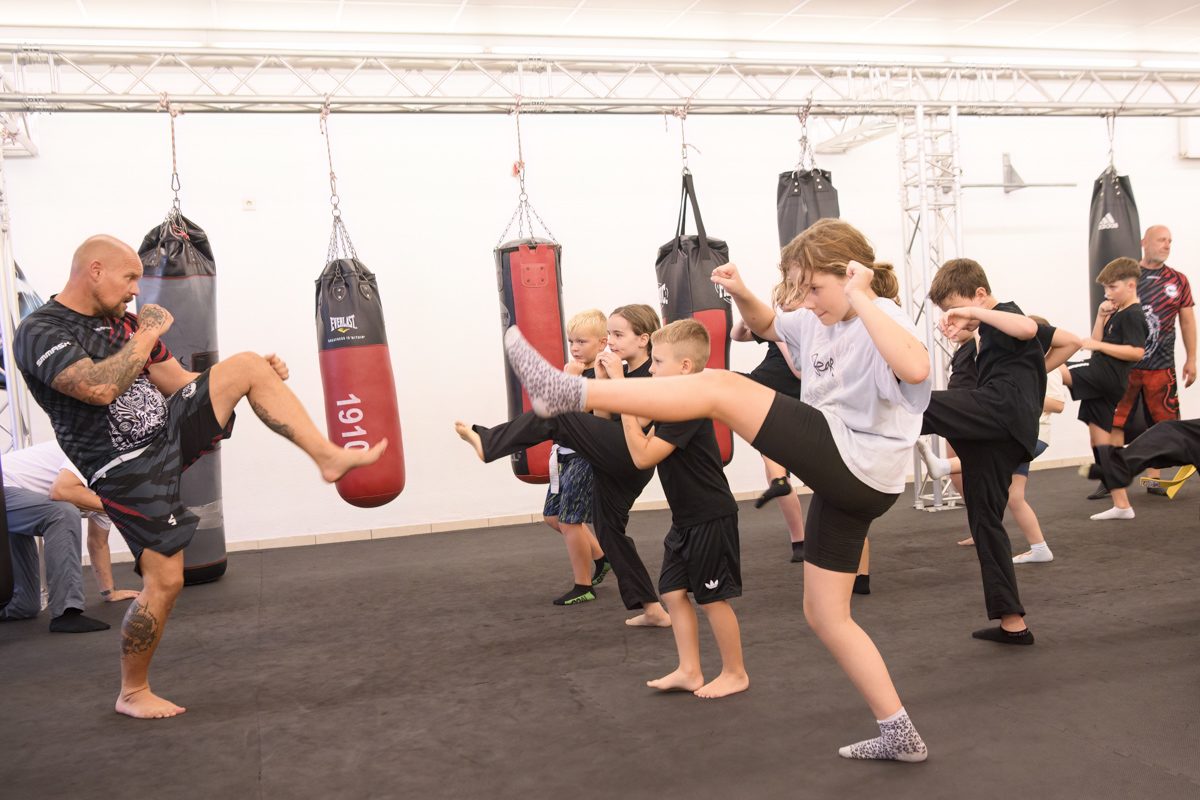 Eindruck aus dem Training: Dragons Kindertraining im Tops Gym