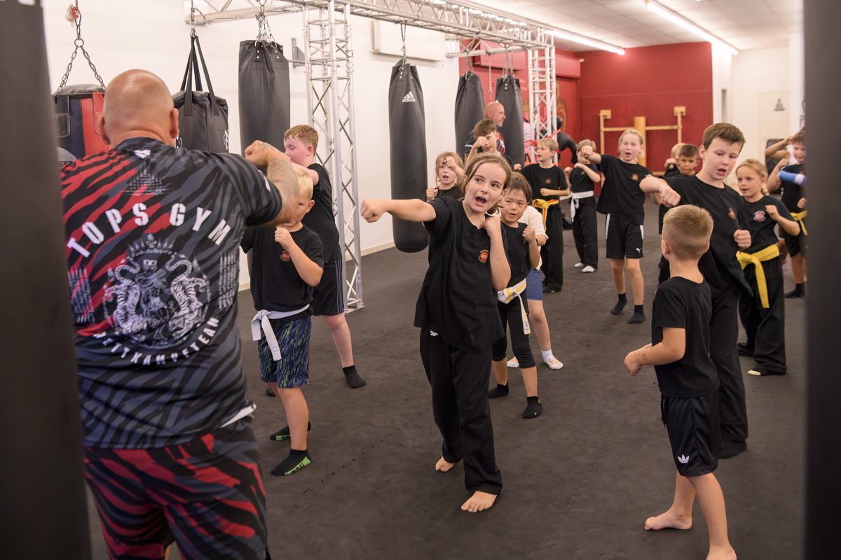 Dragons Kindertraining im Tops Gym bei Landau