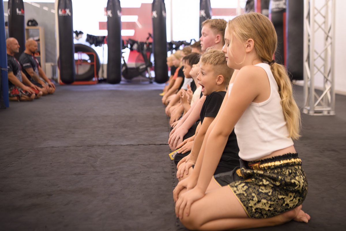 Eindruck aus dem Training: Dragons Kindertraining im Tops Gym