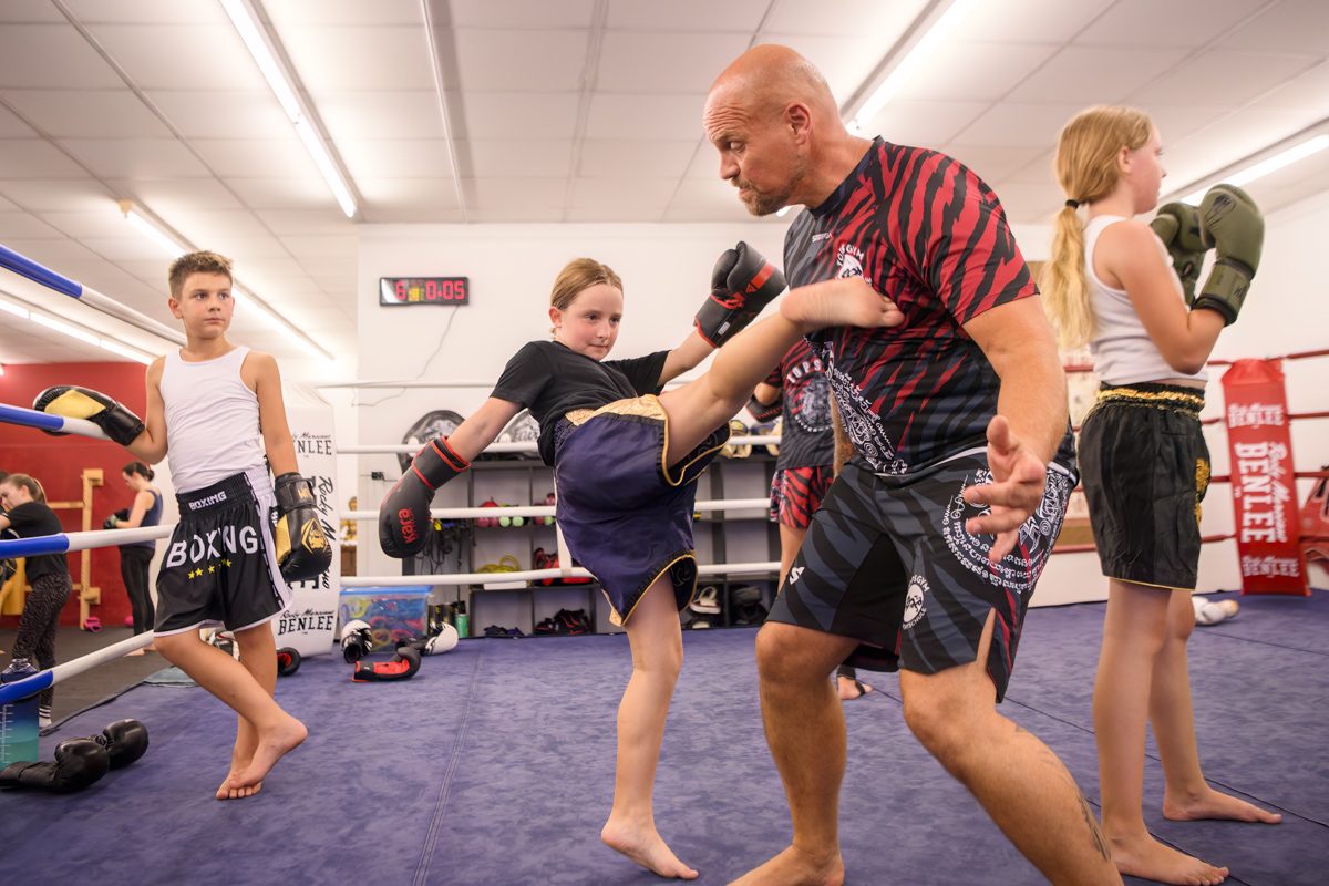Dragons Kindertraining im Tops Gym bei Landau