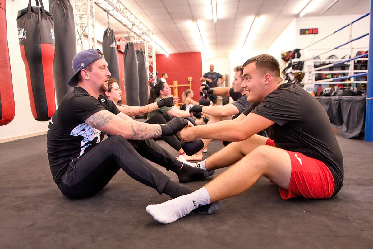 Training: Fitnessboxen im Tops Gym bei Landau