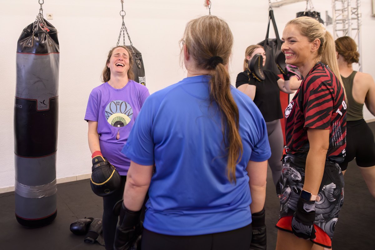 Training: Frauen-Kickboxen im Tops Gym bei Landau