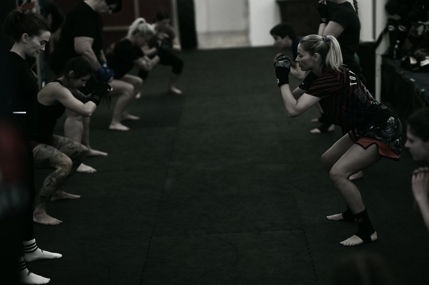 Eindruck aus dem Training: Training für Frauen im Tops Gym