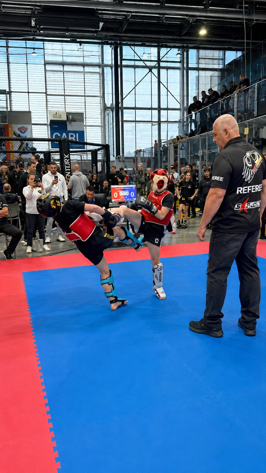 Fight Team Training in der Kampfsportschule Tops Gym in Offenbach an der Queich