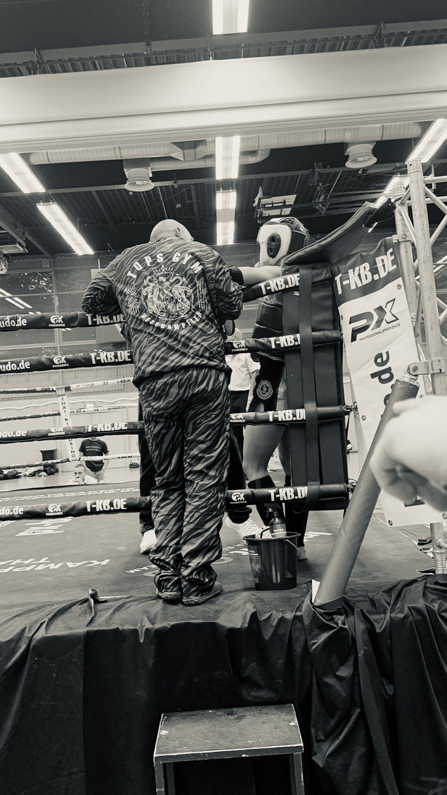 Eindruck aus dem Training: Fight Team Training im Tops Gym