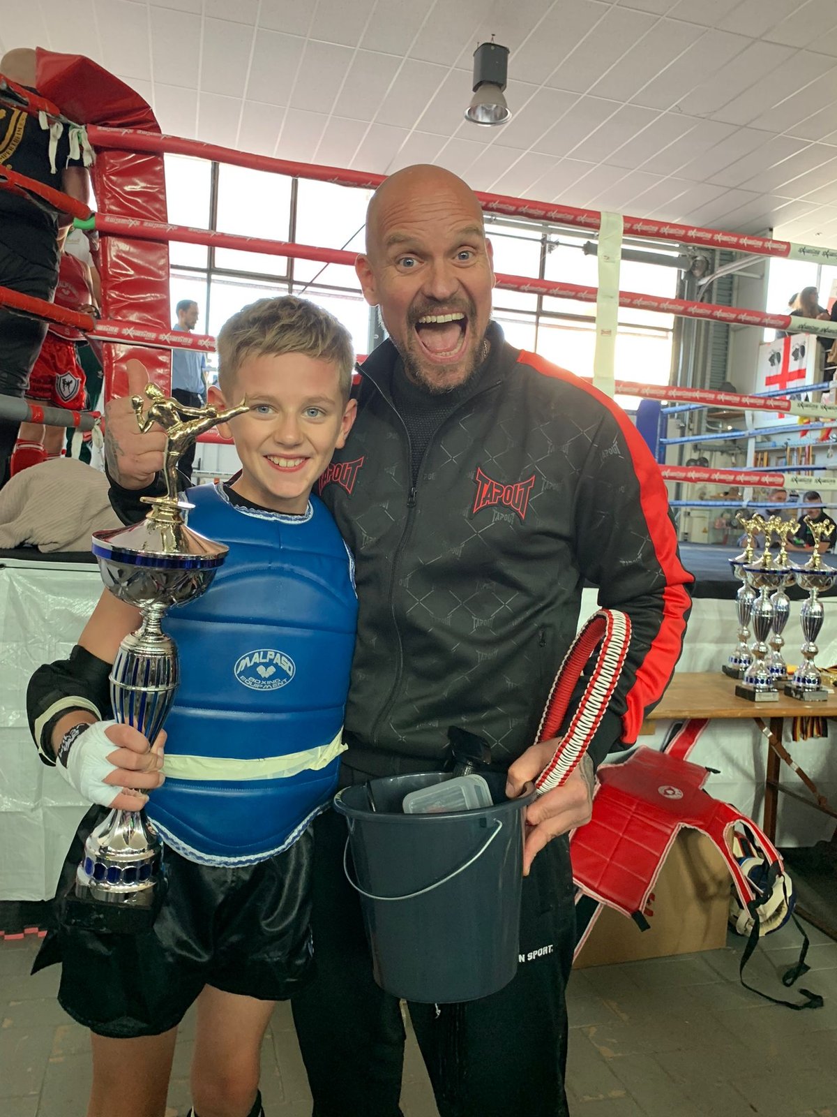 Eindruck aus dem Training: Fight Team Training im Tops Gym