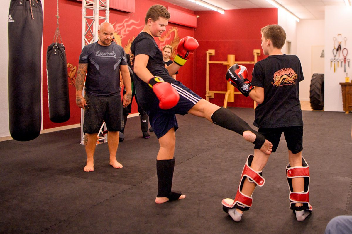 Eindruck aus dem Training: Jugendtraining im Tops Gym