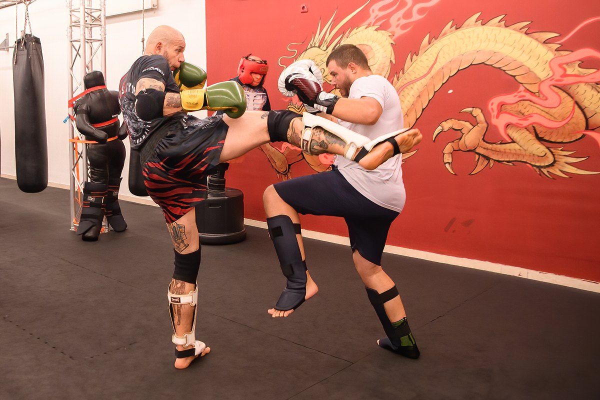 K-1 Kickboxen in der Kampfsportschule Tops Gym in Offenbach an der Queich