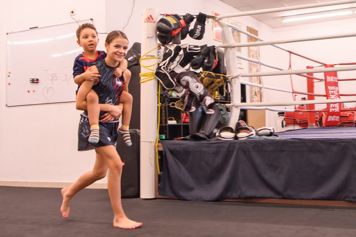 Little Dragons Kindertraining in der Kampfsportschule Tops Gym in Offenbach an der Queich