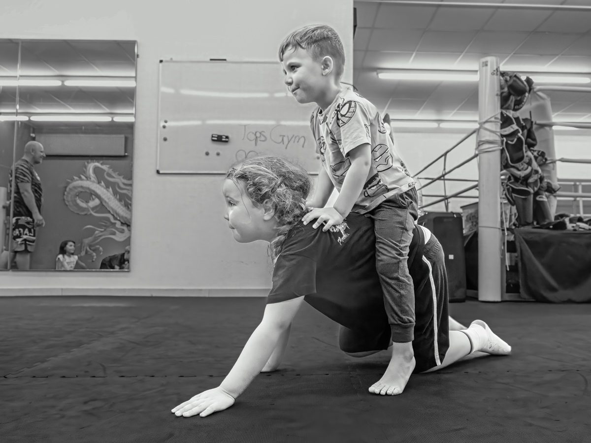 Eindruck aus dem Training: Little Dragons Kindertraining im Tops Gym