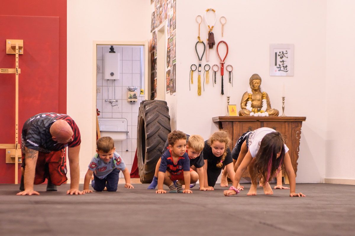 Kindertraining im Tops Gym bei Landau