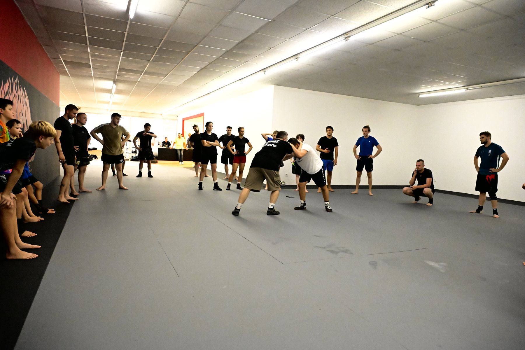 Ringen im Tops Gym